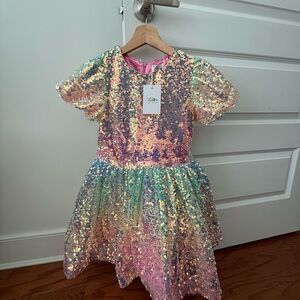 Lola + The Boys Multicolor Sequin Dress